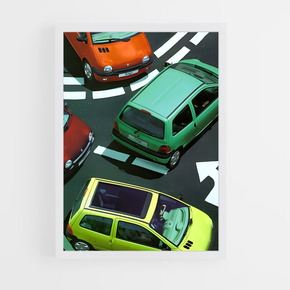 Poster Twingo Parade – affiche Renault (vue 3)